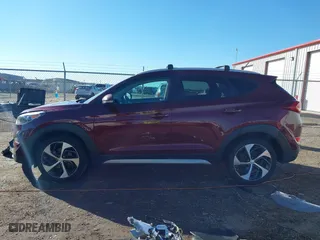 2017 Hyundai Tucson Value with VIN KM8J33A23HU349750, listed as a IAAI auction lot 41456946 with 134,285 mi miles. Bid and sale history available at carsss.com. Image 15.