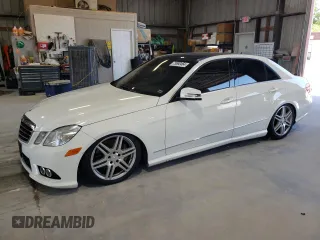 2010 Mercedes-Benz E-Class E 550 Luxury with VIN WDDHF9AB2AA228248, listed as a Copart auction lot 73680464 with 153,586 mi miles and Salvage Title. Bid and sale history available at carsss.com. Image 1.