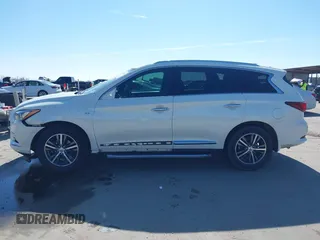 2017 Infiniti QX60 with VIN 5N1DL0MN8HC555993, listed as a IAAI auction lot 41588633 with 131,287 mi miles. Bid and sale history available at carsss.com. Image 15.