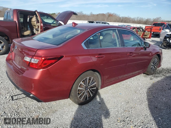 2018 Subaru Legacy Premium with VIN 4S3BNAC69J3032204, listed as a Copart auction lot 79684183 with 103,956 mi miles. Bid and sale history available at carsss.com. Image 3.