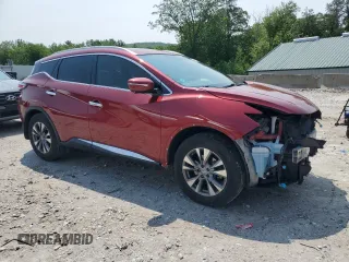 2015 Nissan Murano SL z VIN 5N1AZ2MH5FN229061, wystawiony jako Copart lot #60407145 z przebiegiem 62 908 mil mil oraz Czysty tytuł • Clean title. Historia ofert i sprzedaży dostępna na DreamBid. Obrazek 4.