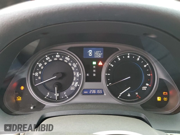 2007 Lexus IS 250 with VIN JTHCK262972018893, listed as a Copart auction lot 52823775 with 236,155 mi miles and Clean Title. Bid and sale history available at carsss.com. Image 9.