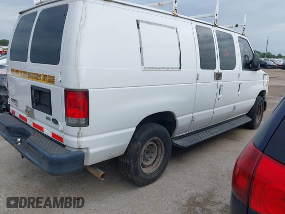 2013 Ford Econoline Cargo Commercial with VIN 1FTSE3EL0DDB16280, listed as a IAAI auction lot 42657669 with Not provided miles and . Bid and sale history available at DreamBid. Image 4.