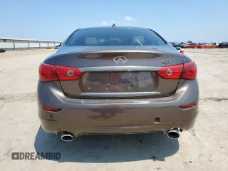 2017 Infiniti Q50 Premium with VIN JN1EV7AP7HM739109, listed as a Copart auction lot 59204345 with 62,480 mi miles and Salvage title. Bid and sale history available at DreamBid. Image 6.