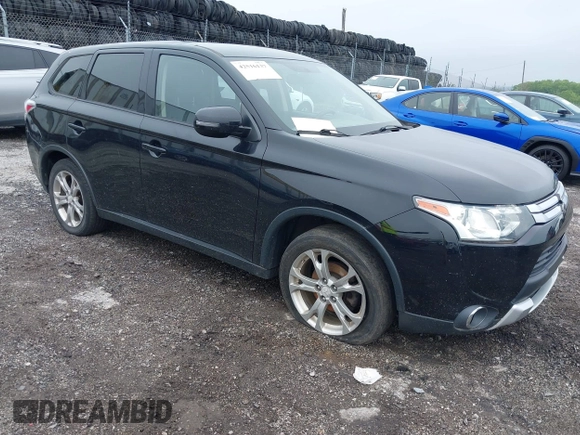 2015 Mitsubishi Outlander SE with VIN JA4AD3A36FZ002806, listed as a IAAI auction lot 42516137 with Not provided miles and . Bid and sale history available at DreamBid. Image 1.