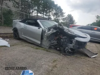 2019 Chevrolet Camaro 1LT with VIN 1G1FB3DSXK0154843, listed as a Copart auction lot 58226815 with Not provided miles and Clean title. Bid and sale history available at DreamBid. Image 4.