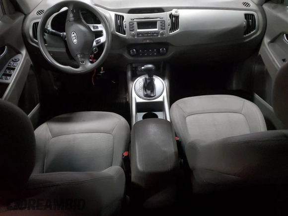 2012 Kia Sportage LX with VIN KNDPB3A29C7224695, listed as a Copart auction lot 53235665 with Not provided miles and Salvage title. Bid and sale history available at DreamBid. Image 8.