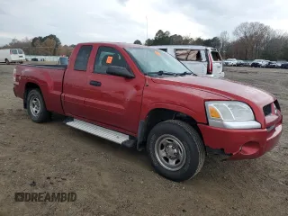 2007 Mitsubishi Raider LS with VIN 1Z7HC22K07S174061, listed as a Copart auction lot 85024834 with 112,062 mi miles and Salvage Title. Bid and sale history available at carsss.com. Image 4.