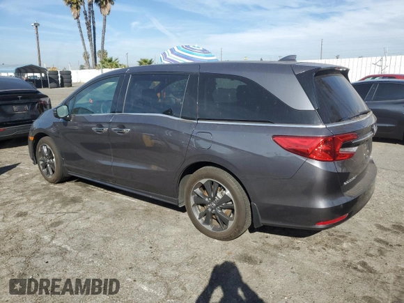 2023 Honda Odyssey Elite с VIN 5FNRL6H97PB071003, выставлен на аукционе Copart как лот 43641965 с пробегом Не указан миль и Списание • Salvage title. История ставок и продаж доступна на DreamBid. Изображение 2.