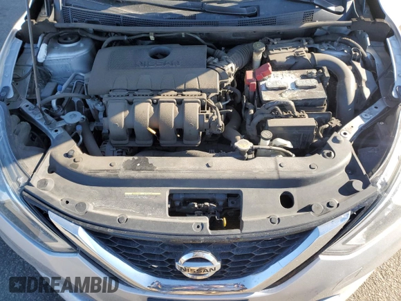 2019 Nissan Sentra SV with VIN 3N1AB7AP7KY447956, listed as a Copart auction lot 43053565 with 128,135 mi miles and Non Repairable. Bid and sale history available at DreamBid. Image 12.