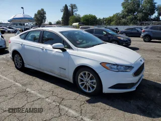 2017 Ford Fusion Hybrid SE with VIN 3FA6P0LU9HR381403, listed as a Copart auction lot 62651445 with 163,089 mi miles and Salvage title. Bid and sale history available at DreamBid. Image 4.