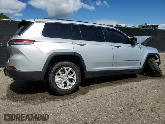 2023 Jeep Grand Cherokee Limited with VIN 1C4RJKBGXP8843080, listed as a Copart auction lot 65040945 with 54,014 mi miles and Clean title. Bid and sale history available at DreamBid. Image 3.
