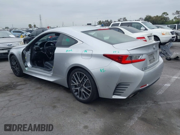 2016 Lexus RC 350 F Sport z VIN JTHHE5BC8G5012451, wystawiony jako IAAI lot #42373744 z przebiegiem 98 886 mil mil oraz . Historia ofert i sprzedaży dostępna na DreamBid. Obrazek 3.