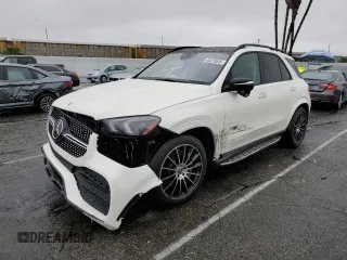 2023 Mercedes-Benz GLE 450 with VIN 4JGFB5KB8PA919244, listed as a Copart auction lot 45313845 with 19,227 mi miles and Salvage title. Bid and sale history available at DreamBid. Image 1.