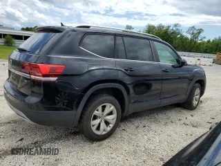 2018 Volkswagen Atlas SE z VIN 1V2CR2CA5JC582694, wystawiony jako Copart lot #56905595 z przebiegiem 111 842 mil mil oraz Czysty tytuł • Clean title. Historia ofert i sprzedaży dostępna na DreamBid. Obrazek 3.