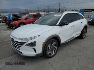 2022 Hyundai NEXO Limited z VIN KM8J84A66NU027173, wystawiony jako Copart lot #59634865 z przebiegiem 21 055 mil mil oraz Czysty tytuł • Clean title. Historia ofert i sprzedaży dostępna na DreamBid. Obrazek 1.