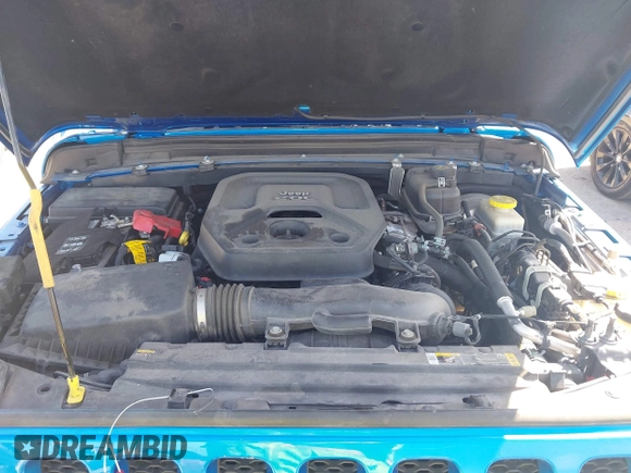 2021 Jeep Wrangler Unlimited Willys with VIN 1C4HJXDN0MW737796, listed as a IAAI auction lot 41733946 with 44,281 mi miles and . Bid and sale history available at DreamBid. Image 10.