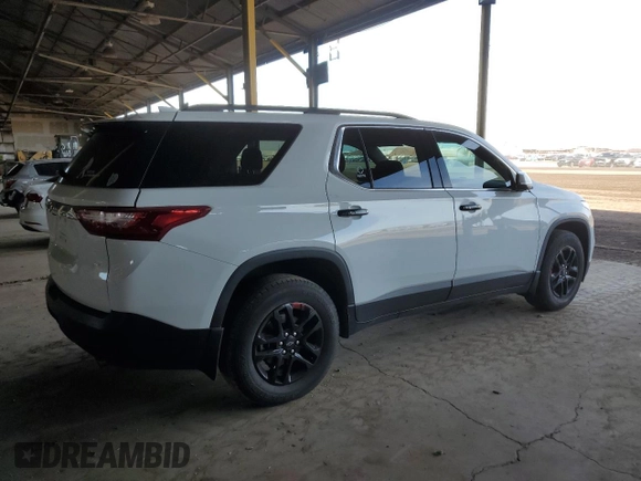 2021 Chevrolet Traverse LT Cloth with VIN 1GNERGKW6MJ169288, listed as a Copart auction lot 51664105 with 61,242 mi miles and Salvage Title. Bid and sale history available at carsss.com. Image 3.