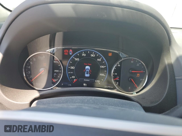 2022 GMC Terrain Denali with VIN 3GKALXEV2NL226743, listed as a Copart auction lot 50572075 with 19,390 mi miles and Salvage title. Bid and sale history available at DreamBid. Image 9.