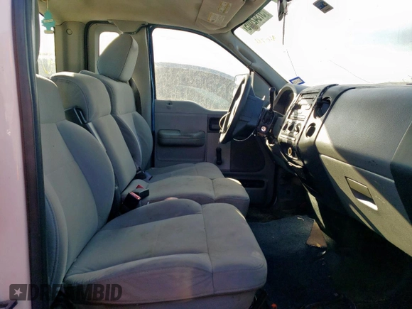 2007 Ford F-150 XL with VIN 1FTRF12W17NA45281, listed as a Copart auction lot 57342005 with 165,058 mi miles and Salvage title. Bid and sale history available at DreamBid. Image 10.