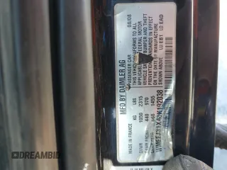 2008 Smart fortwo Pure with VIN WMEEJ31X48K192038, listed as a Copart auction lot 60510185 with Not provided miles and Salvage title. Bid and sale history available at DreamBid. Image 12.