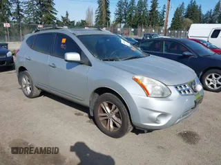 2013 Nissan Rogue SL with VIN JN8AS5MV6DW617850, listed as a IAAI auction lot 41966161 with 158,674 mi miles and . Bid and sale history available at DreamBid. Image 1.