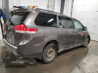 2011 Toyota Sienna LE with VIN 5TDJK3DC8BS008819, listed as a Copart auction lot 46245485 with 243,826 mi miles and Non Repairable. Bid and sale history available at carsss.com. Image 3.