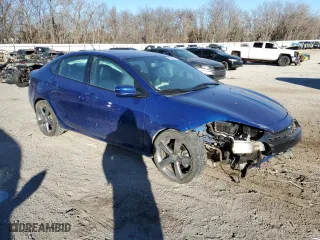 2013 Dodge Dart GT with VIN 1C3CDFCBXDD327168, listed as a Copart auction lot 41964245 with 75,147 mi miles and Salvage Title. Bid and sale history available at carsss.com. Image 4.
