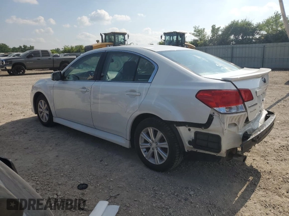 2012 Subaru Legacy Premium with VIN 4S3BMCC6XC3021875, listed as a Copart auction lot 59679805 with 119,547 mi miles and Salvage title. Bid and sale history available at DreamBid. Image 2.
