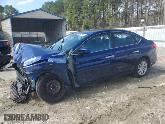 2019 Nissan Sentra SV z VIN 3N1AB7APXKY451208, wystawiony jako Copart lot #50192595 z przebiegiem 79 633 mil mil oraz Szkoda całkowita • Salvage title. Historia ofert i sprzedaży dostępna na DreamBid. Obrazek 1.