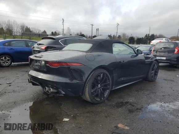 2024 Jaguar F-Type with VIN SAJDF5EE4RCK87650, listed as a Copart auction lot 43781875 with 3,995 mi miles and Salvage Title. Bid and sale history available at DreamBid. Image 3.