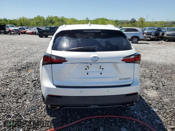 2017 Lexus NX 200t with VIN JTJYARBZ2H2080852, listed as a Copart auction lot 52293225 with 71,304 mi miles and Salvage Title. Bid and sale history available at DreamBid. Image 6.