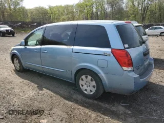 2004 Nissan Quest S with VIN 5N1BV28U24N331681, listed as a Copart auction lot 53614465 with 0 mi miles and Salvage Title. Bid and sale history available at carsss.com. Image 2.