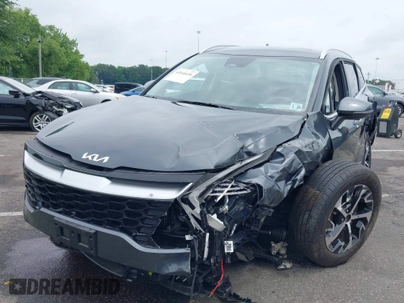 2023 Kia Sportage EX with VIN KNDPVCAG1P7110909, listed as a IAAI auction lot 42646436 with 16,304 mi miles and . Bid and sale history available at DreamBid. Image 17.