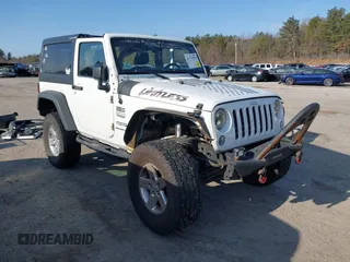 2016 Jeep Wrangler Sport with VIN 1C4AJWAG0GL241131, listed as a IAAI auction lot 41779595 with 111,338 mi miles and . Bid and sale history available at carsss.com. Image 1.