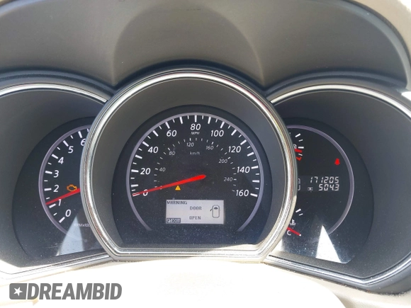 2012 Nissan Murano SV with VIN JN8AZ1MW2CW207414, listed as a IAAI auction lot 42187518 with 171,205 mi miles and . Bid and sale history available at carsss.com. Image 7.
