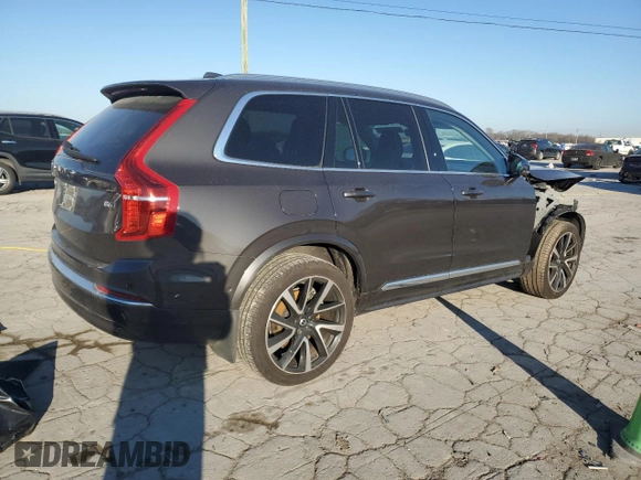 2024 Volvo XC90 Plus Bright Theme with VIN YV4062PE9R1145506, listed as a Copart auction lot 42505965 with 18,734 mi miles and Salvage Title. Bid and sale history available at carsss.com. Image 3.