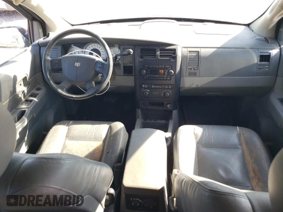 2004 Dodge Durango SLT with VIN 1D4HD48N04F211932, listed as a Copart auction lot 80087524 with 244,552 mi miles and Salvage title. Bid and sale history available at DreamBid. Image 8.