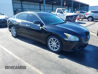 2009 Nissan Maxima SV with VIN 1N4AA51E99C838473, listed as a IAAI auction lot 40706438 with 205,087 mi miles and . Bid and sale history available at DreamBid. Image 1.