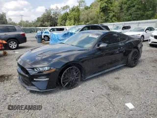 2018 Ford Mustang GT with VIN 1FA6P8CF2J5153624, listed as a Copart auction lot 55626135 with 94,206 mi miles and Salvage title. Bid and sale history available at DreamBid. Image 1.