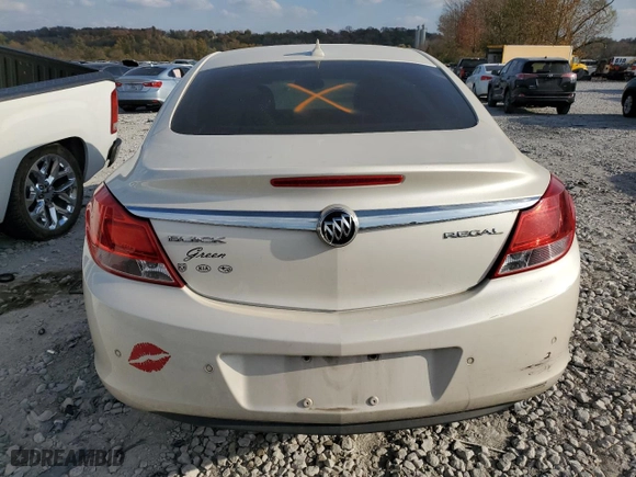 2012 Buick Regal Premium 1 with VIN 2G4GS5EK2C9121408, listed as a Copart auction lot 78429114 with 0 mi miles and Salvage Title. Bid and sale history available at carsss.com. Image 6.