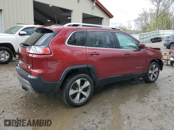 2019 Jeep Cherokee Limited с VIN 1C4PJMDX0KD253910, выставлен на аукционе Copart как лот 55830235 с пробегом 81 008 миль миль и Списание • Salvage title. История ставок и продаж доступна на DreamBid. Изображение 3.