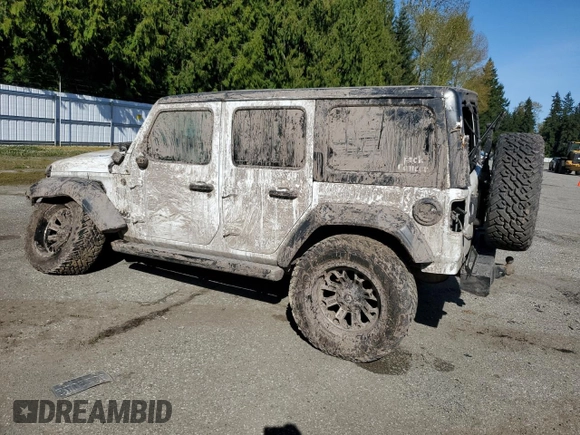 2018 Jeep Wrangler Unlimited Sport S с VIN 1C4HJXDN5JW254560, выставлен на аукционе Copart как лот 53254825 с пробегом Не указан миль и Списание • Salvage title. История ставок и продаж доступна на DreamBid. Изображение 2.