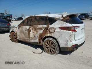 2020 Acura RDX w/Technology Pkg with VIN 5J8TC2H58LL023661, listed as a Copart auction lot 46569194 with 107,539 mi miles and Salvage Title. Bid and sale history available at carsss.com. Image 2.