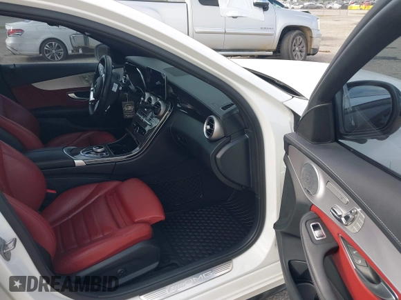 2020 Mercedes-Benz C 43 AMG with VIN WDDWF6EB9LR554651, listed as a IAAI auction lot 41892690 with 75,114 mi miles and . Bid and sale history available at carsss.com. Image 5.
