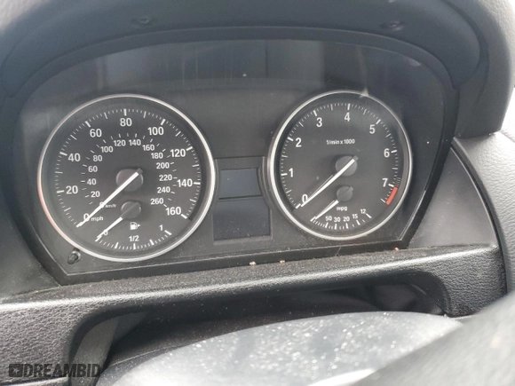 2015 BMW X1 xDrive28i with VIN WBAVL1C52FVY26870, listed as a Copart auction lot 43710555 with 0 mi miles and Salvage Title. Bid and sale history available at carsss.com. Image 9.