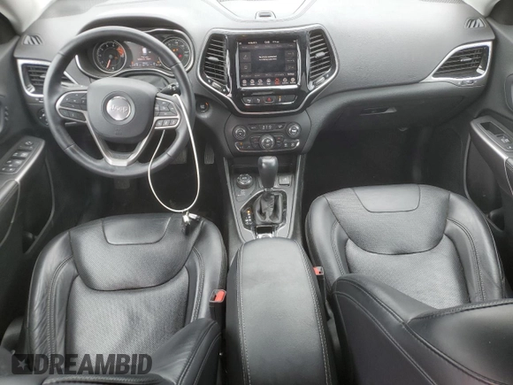 2019 Jeep Cherokee Limited with VIN 1C4PJMDX6KD216537, listed as a Copart auction lot 61259515 with 59,422 mi miles and Salvage title. Bid and sale history available at DreamBid. Image 8.