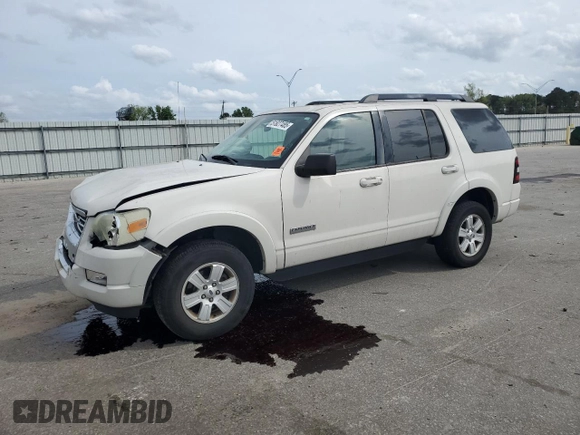 2008 Ford Explorer XLT z VIN 1FMEU73EX8UB02531, wystawiony jako Copart lot #51827485 z przebiegiem 63 691 mil mil oraz Szkoda całkowita • Salvage title. Historia ofert i sprzedaży dostępna na DreamBid. Obrazek 1.