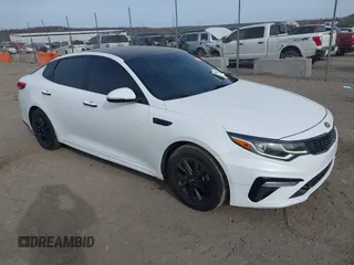 2020 Kia Optima LX with VIN 5XXGT4L33LG432264, listed as a IAAI auction lot 41840702 with 76,194 mi miles and . Bid and sale history available at carsss.com. Image 1.