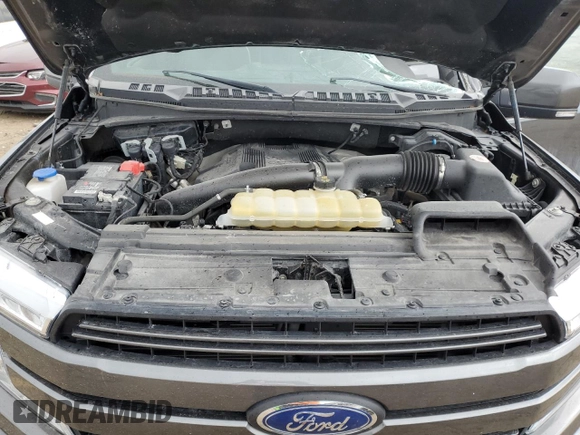 2020 Ford F-150 XL with VIN 1FTEW1E41LFB46351, listed as a Copart auction lot 52606835 with 62,158 mi miles and Salvage title. Bid and sale history available at DreamBid. Image 11.